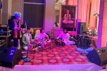 Rajasthani folk music group